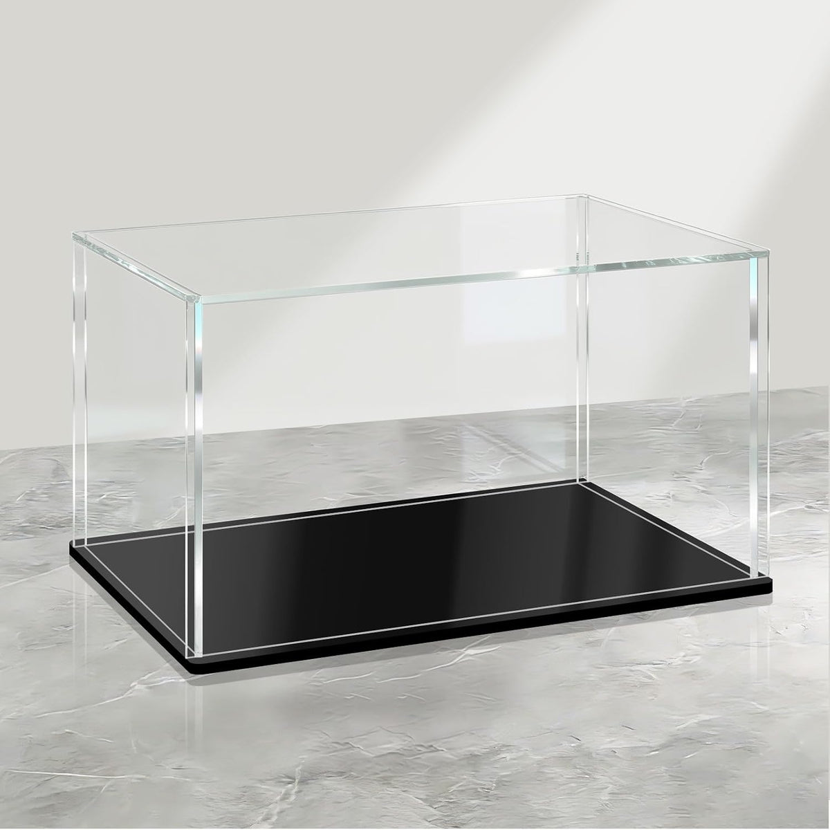 LANSCOERY Acrylic Display Case for Vehicle Models, 9.8x5.9x7.9 in
