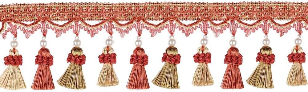 BEL AVENIR Tassel Fringe Trim 6.5 Yard x 3.15 Inches Tassel Fringes