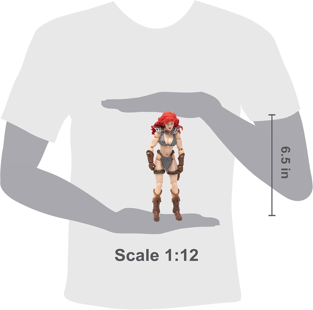 boss fight studio epic h.a.c.k.s. red sonja deluxe, side view