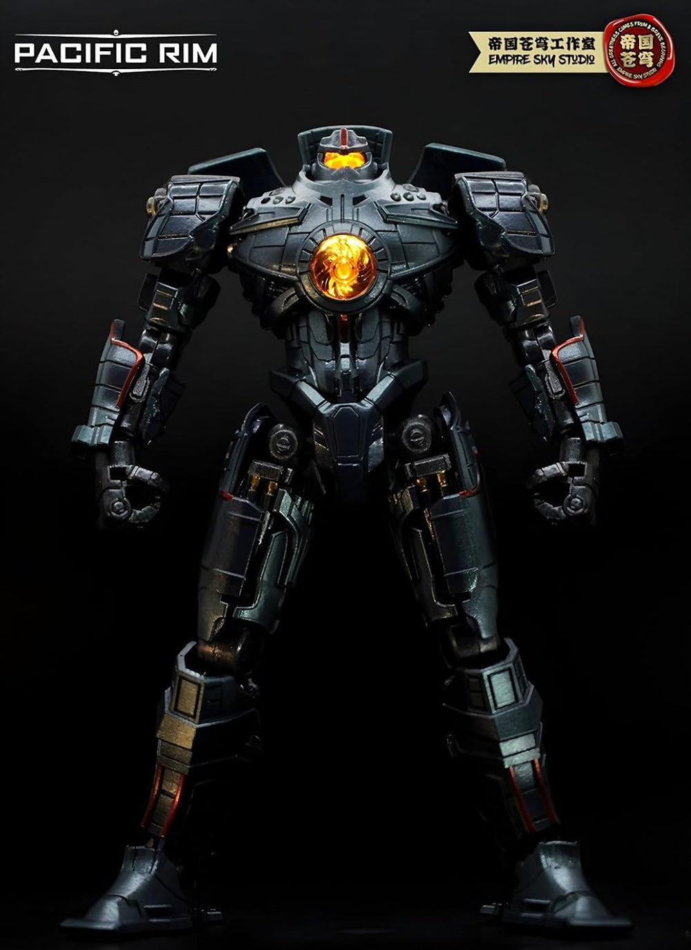 Pipigirl x Empire Sky Studio 1/12 Pacific Rim Mech Action Figure, Boxed Uniqu...