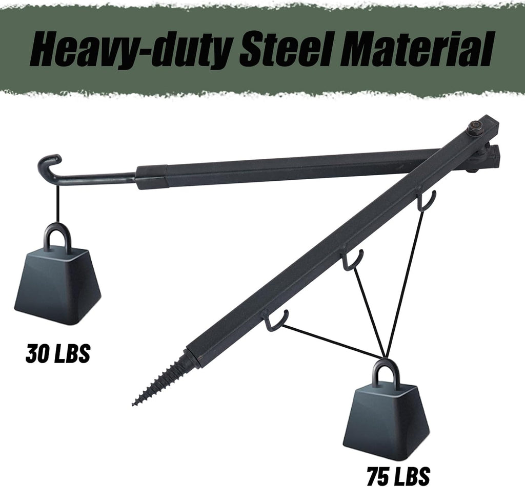 Highwild Tree Stand Folding Bow Hanger Gear Hanger Multi Hanger - Pack of 3