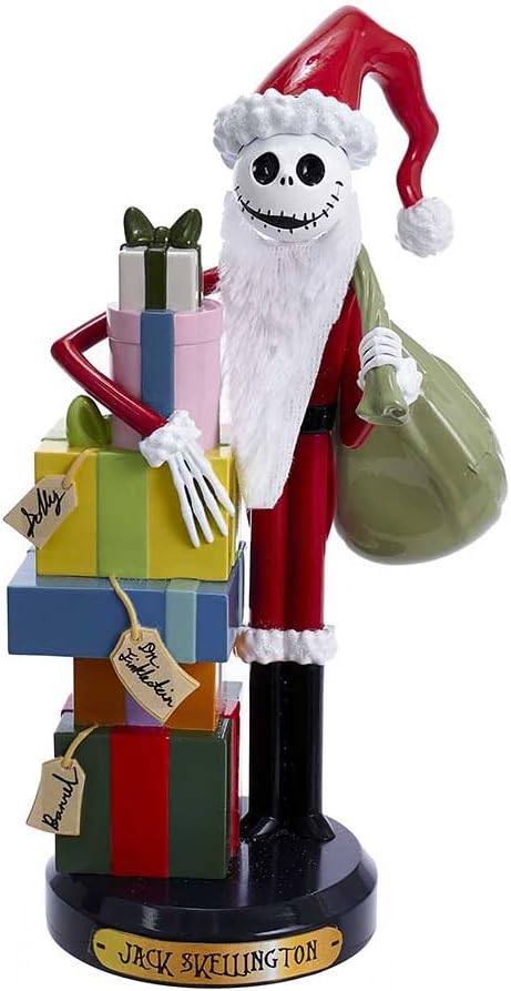 Kurt Adler DN6173L 10" Jack Skellington Nutcracker