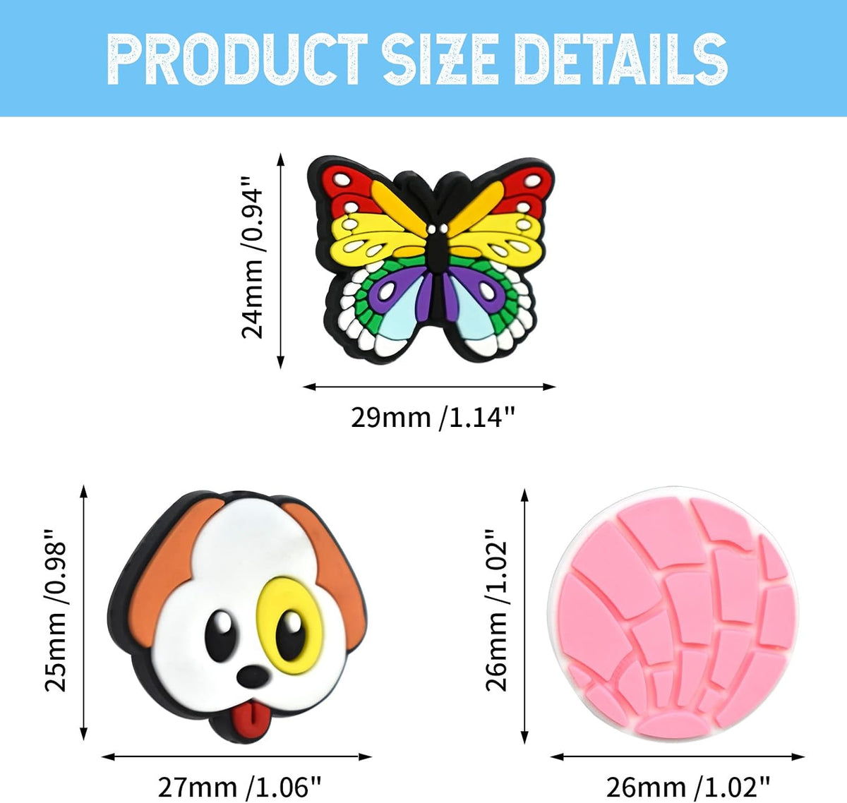 random different silicone focal bead for pens funny, package contents