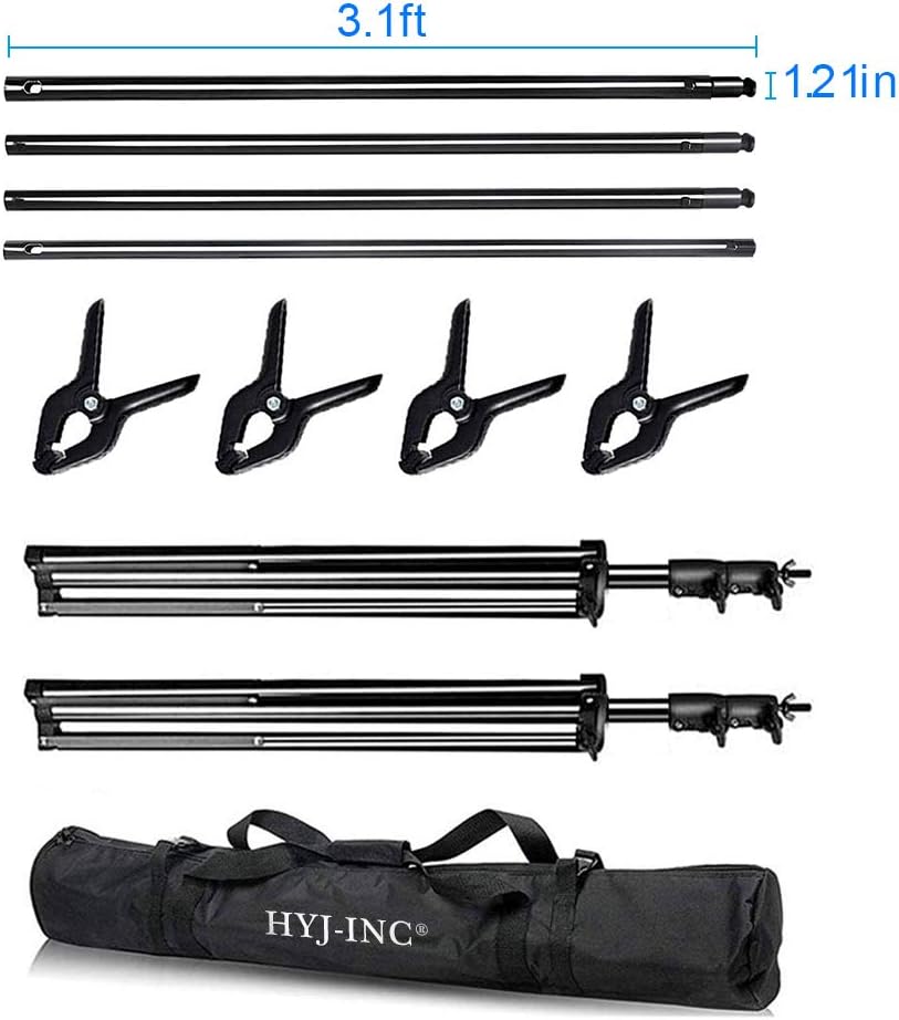 hyj-inc 12ft x 10ft photo video studio heavy shown in use