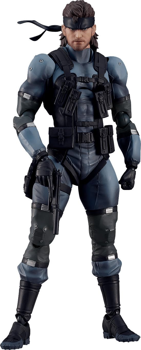 Metal Gear Solid 2: Sons of Liberty - Solid Snake (MSG2 Ver.) Figma Updated Edition Figure