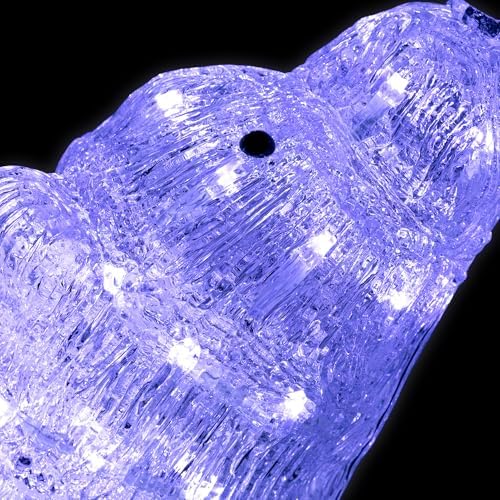 Northlight 18.5" LED Lighted Commercial Grade Acrylic Polar Bear Outdoor Christmas Decoration