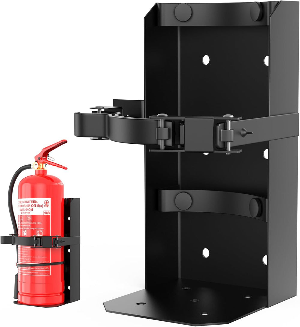 Fire Extinguisher Mount, Heavy Duty Fire Extinguisher Bracket for School Home...