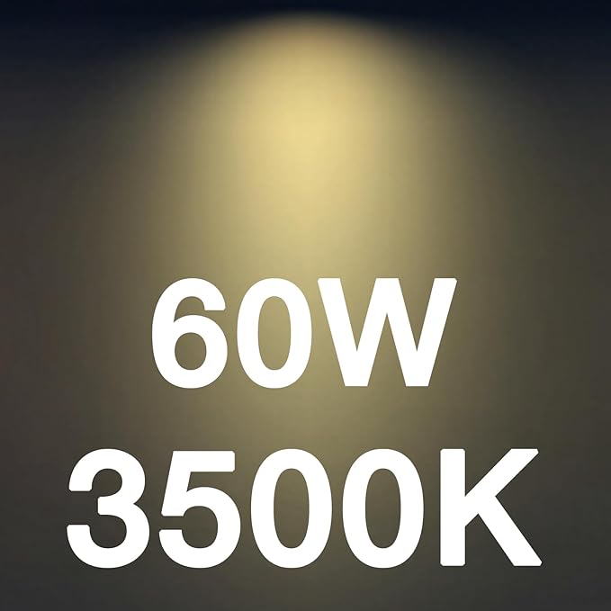 FLSNT 60W Equivalent LED Chandelier Light Bulbs, Dimmable LED B11 E12 Candelabra Base Bulbs, 3500K Natural White, 550LM, 48 Pack UL,CA65 Listed.
