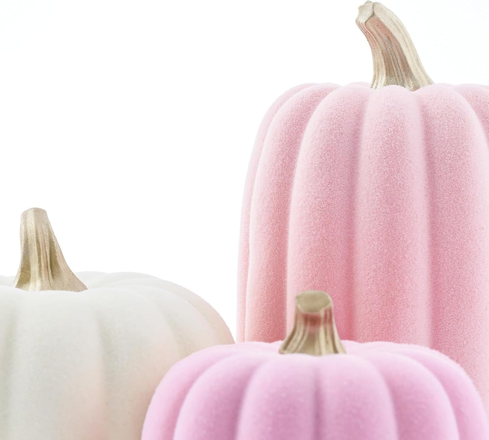 WDS WONDROUS Pumpkins Fall Decoration Thanksgiving Set for Decorating, 7PCS