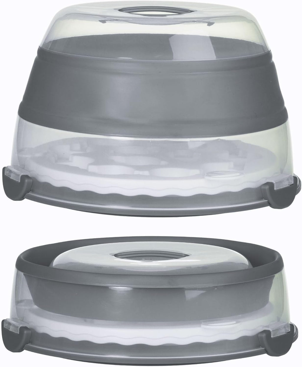 PrepWorks Collapsible Cupcake Carrier - 12-Cup Capacity, Foldable Design for Easy Storage and Transport of Cupcakes and Muffins, 9.88" x 15.75"