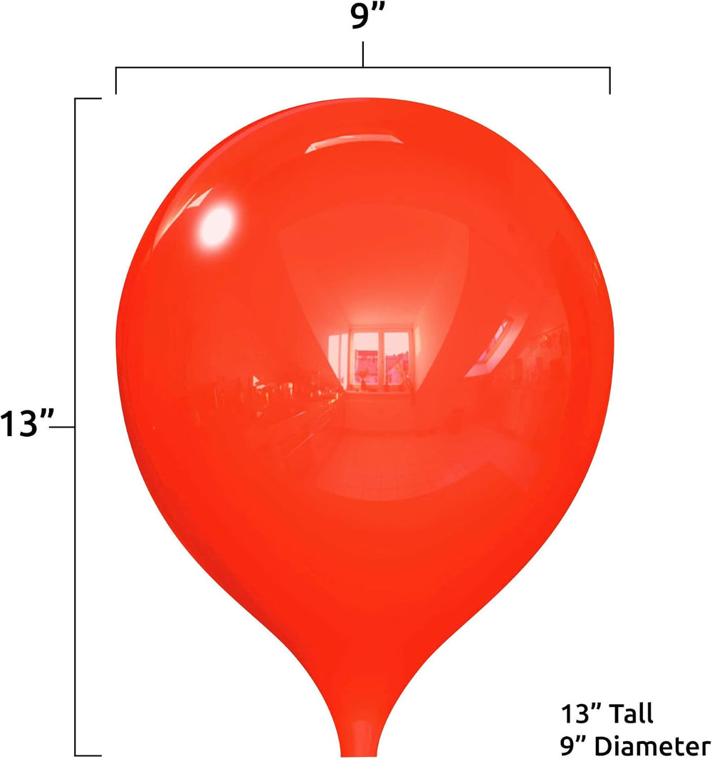 PermaShine - Reusable and Helium Free Balloon Bouquet - Permanent Plastic Ind...