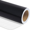 RUSPEPA Black Wrapping Paper Solid Color for Wedding, Birthday, Shower, Congrats, and Holiday - 30 inches x 100feet
