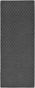 Garland Rug Medallion Area Rug, 2-Feet by 12-Feet, Cinder Gray