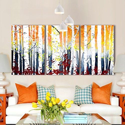 wall26 - 3 piece canvas wall art shown in use