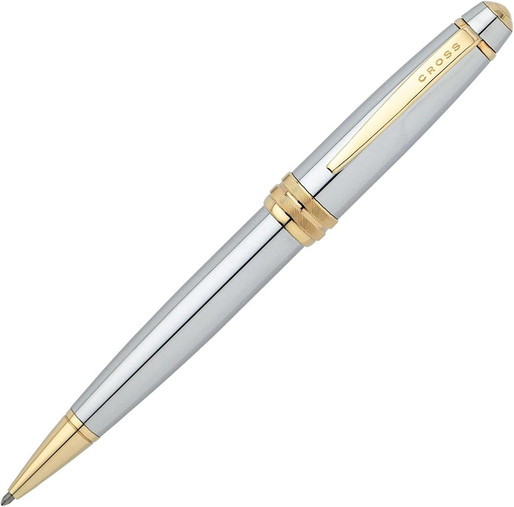 cross bailey refillable ballpoint pen presented in a, side view