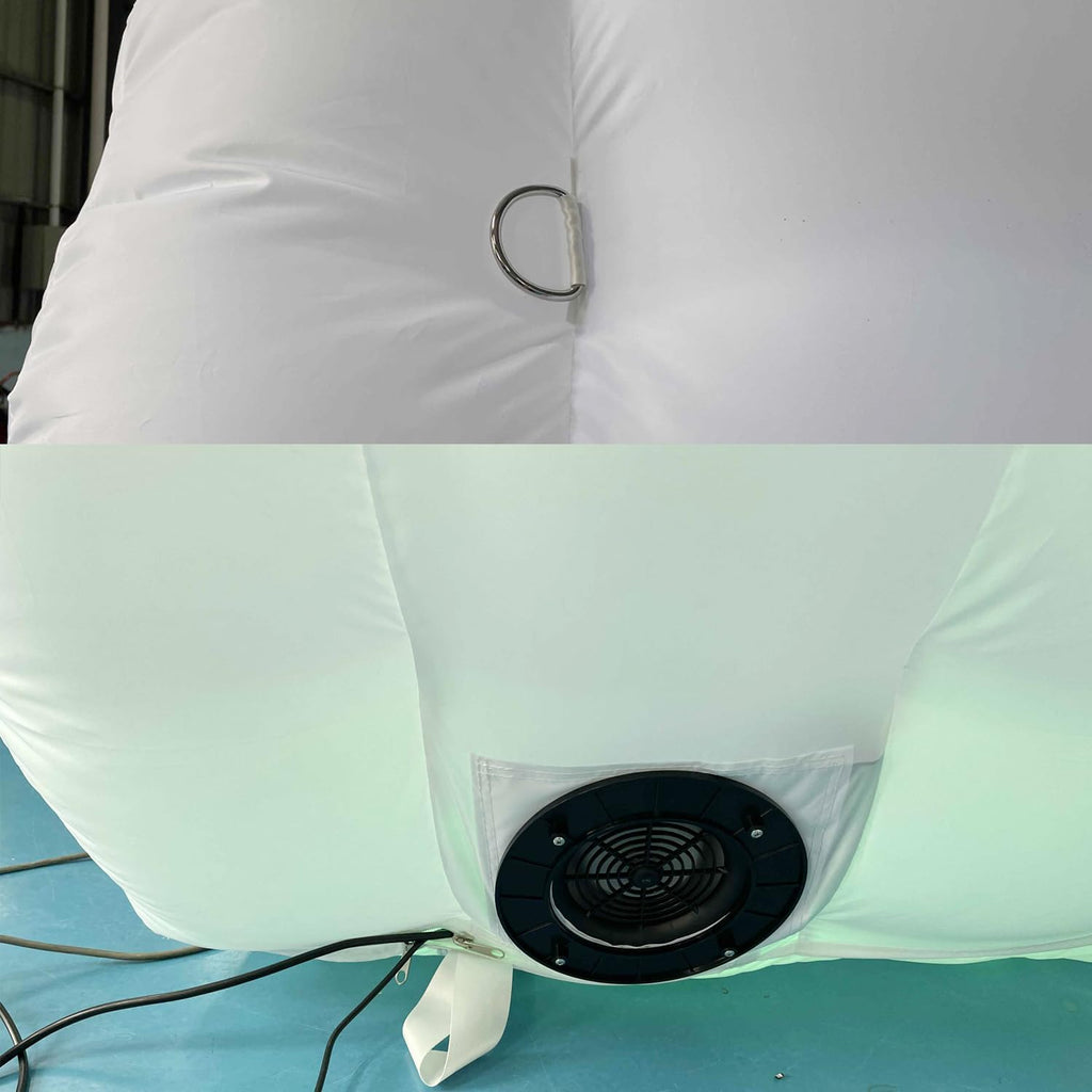 sayok inflatable tunnel tent for event wedding promotion, front angle view