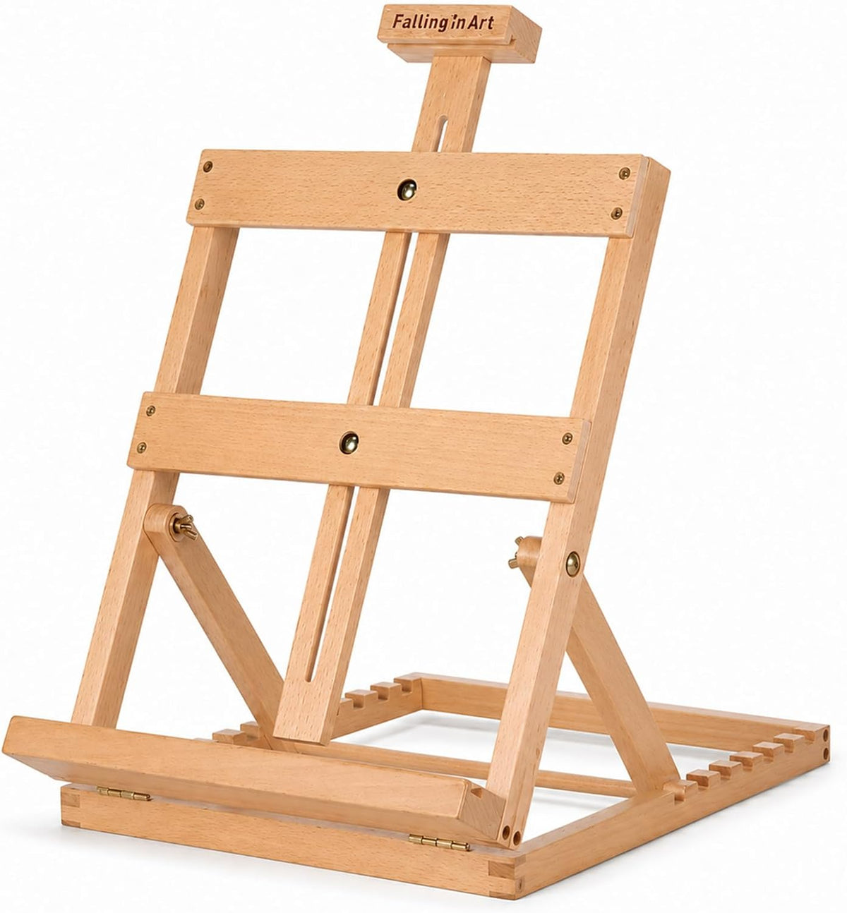 Falling in Art Heavy-Duty H-Frame Tabletop Easel for Painting