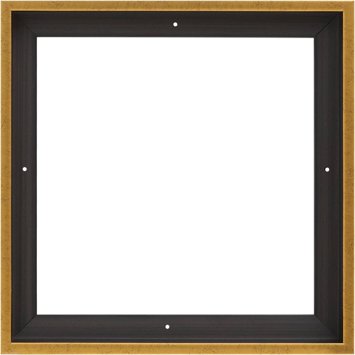 pixy canvas 20x20 inch floater frame for 1.5", close-up detail