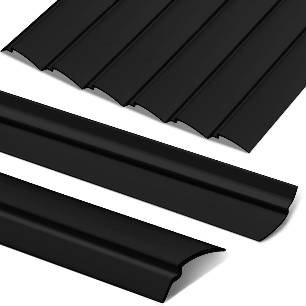 10 Pack 72" Vinyl Snap in Window Glazing Bead, Black