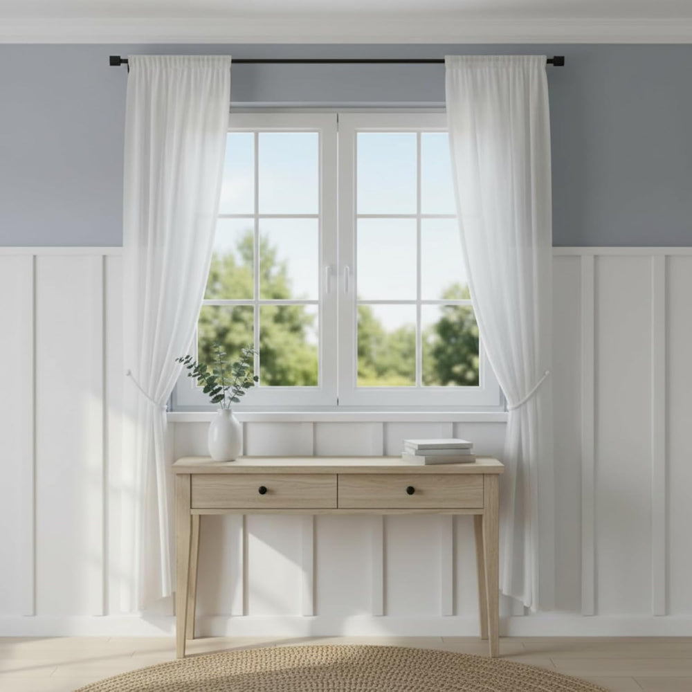 1 Set MDF Premade Board and Batten Wainscoting Kit 157 x 63inch
