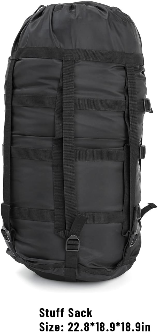 MT Army Military Modular Sleeping Bags System, Multi Layered with Bivy Cover ...