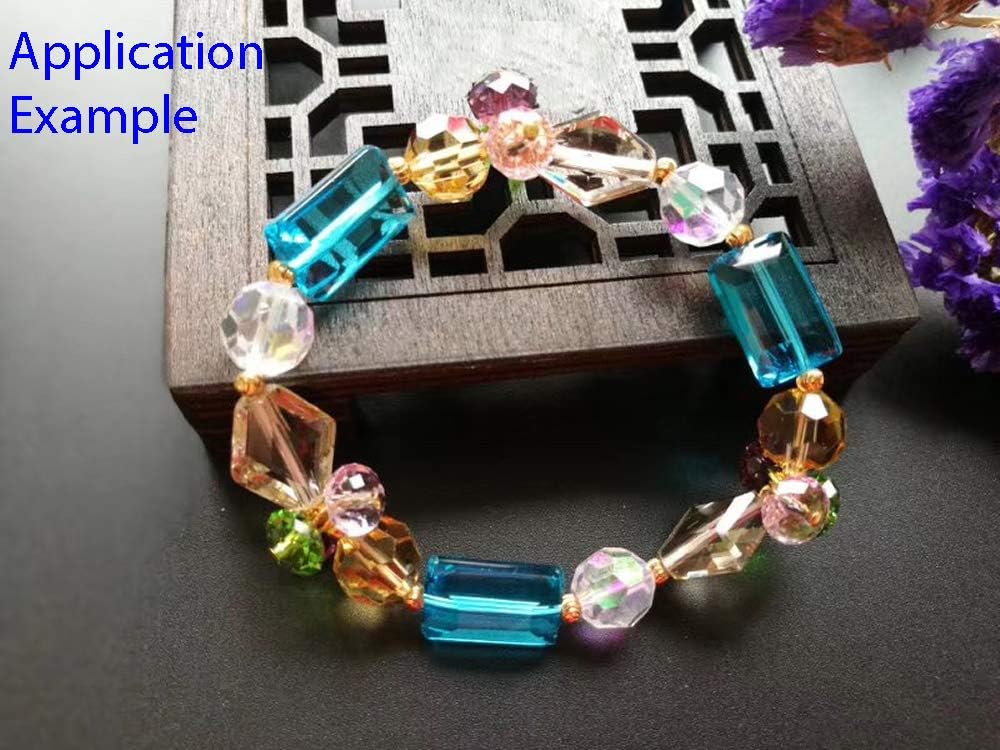 100pcs Adabele Austrian 14mm Sparkle Rectangle Crystal Beads Crystal Clear