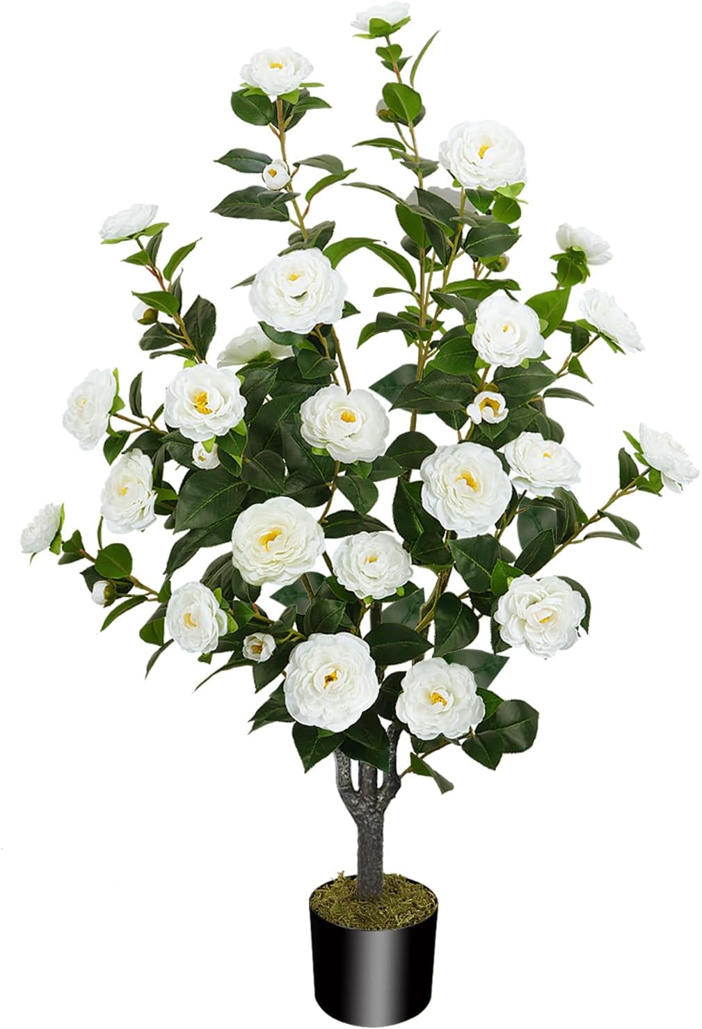 43.3"/3.6FT Artificial Camellia Trees for Outdoor