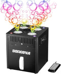 Stage Bubble Machine with Lights, DMX Control, Wireless Remote - Perfect for Weddings, Commercial Performances, Kids’ Parties, and Carnivals