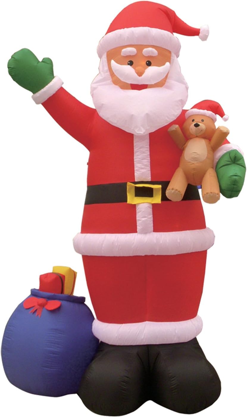 12 FT Tall Giant Christmas Inflatable Santa Claus