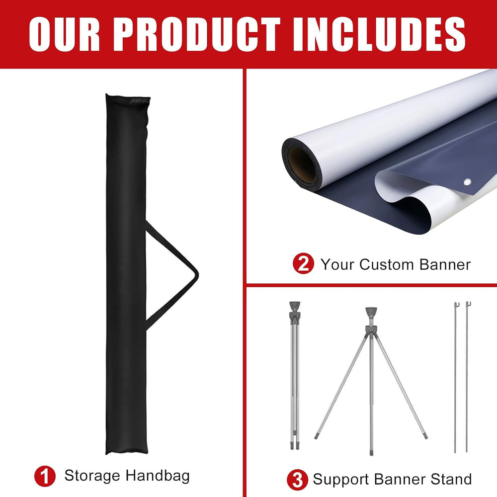 Custom Banner with X Stand 32" X 71",Banners and Signs Customize,Po...