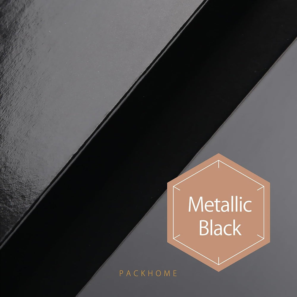 6 Black Gift Boxes 11.5x8x2.5in with Magnetic Lids for Shirt