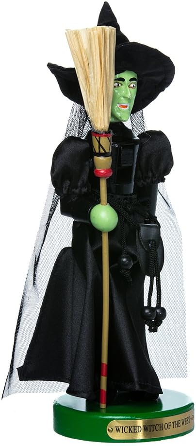 Kurt Adler OZ6161L 11" Wizard of Oz Wicked Witch Nutcracker