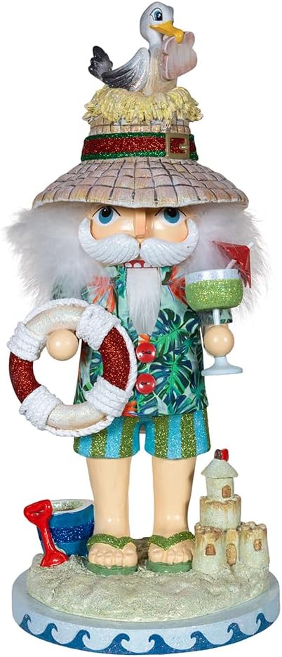 Kurt Adler 15-inch Hollywood Nutcrackers™ Beach Nutcracker