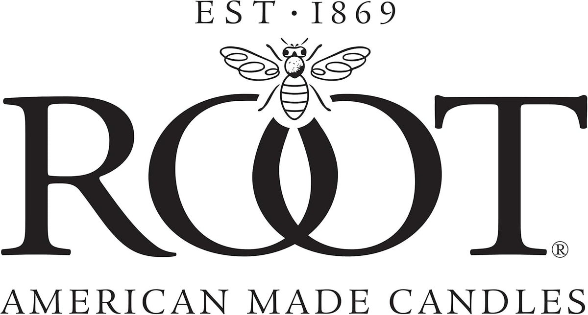 Root Candles 12-Count Unscented Dinner Candles Dripless Beeswax Enhanced Smooth Arista™ Boxed Candle Set, 9-Inch, Ivory