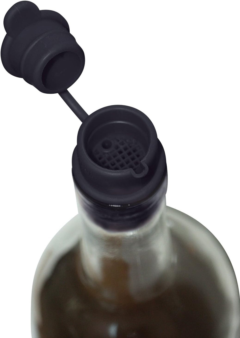 Haley's Corker Wine Bottle Stopper/Pourer/Oil Vinegar Dispenser Spout wit...