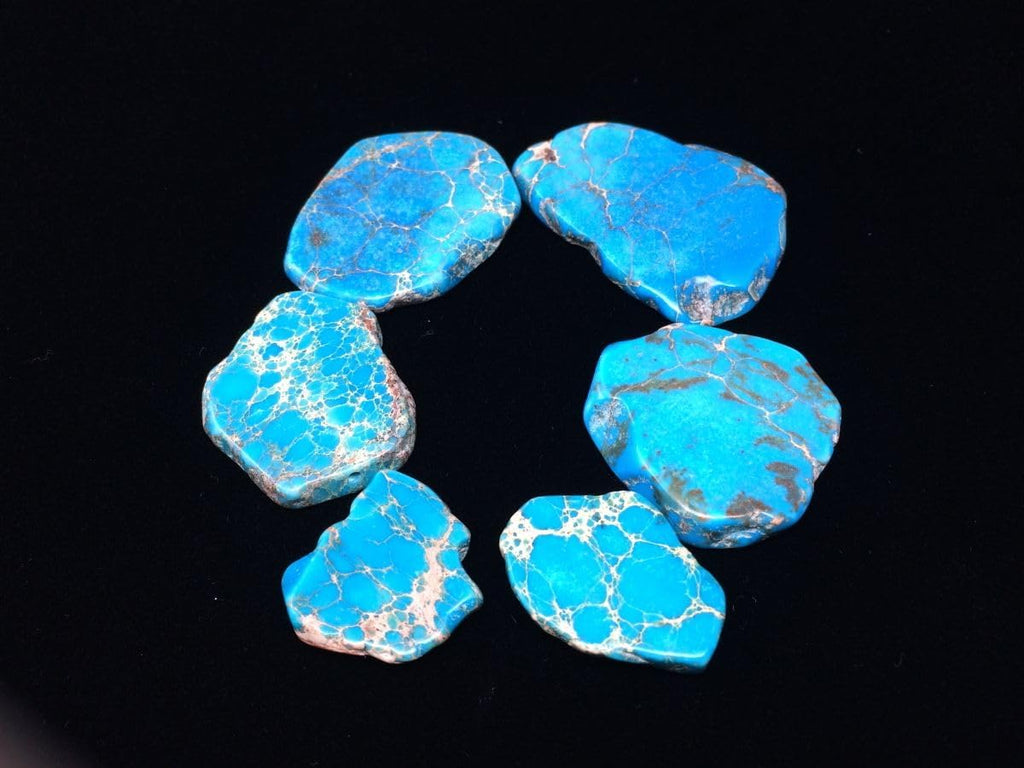 adabele natural grade a turquoise blue impression aqua, close-up detail