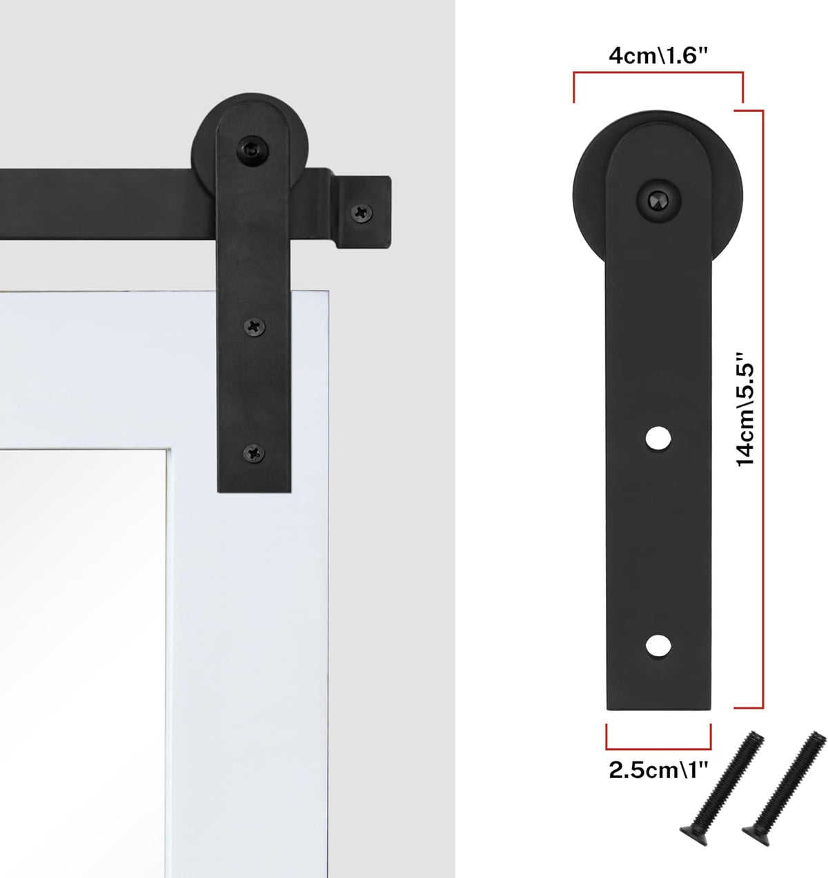 COGOOD Farmhouse Bathroom Mirrors for Over Sink - 26 x 41 Pure White