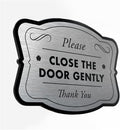 Custom Decorative Outdoor Metal Sign, Personalized Aluminum Driveway Sign, Waterproof, Made In USA, Design 3 Metallic Silver 8x8 In