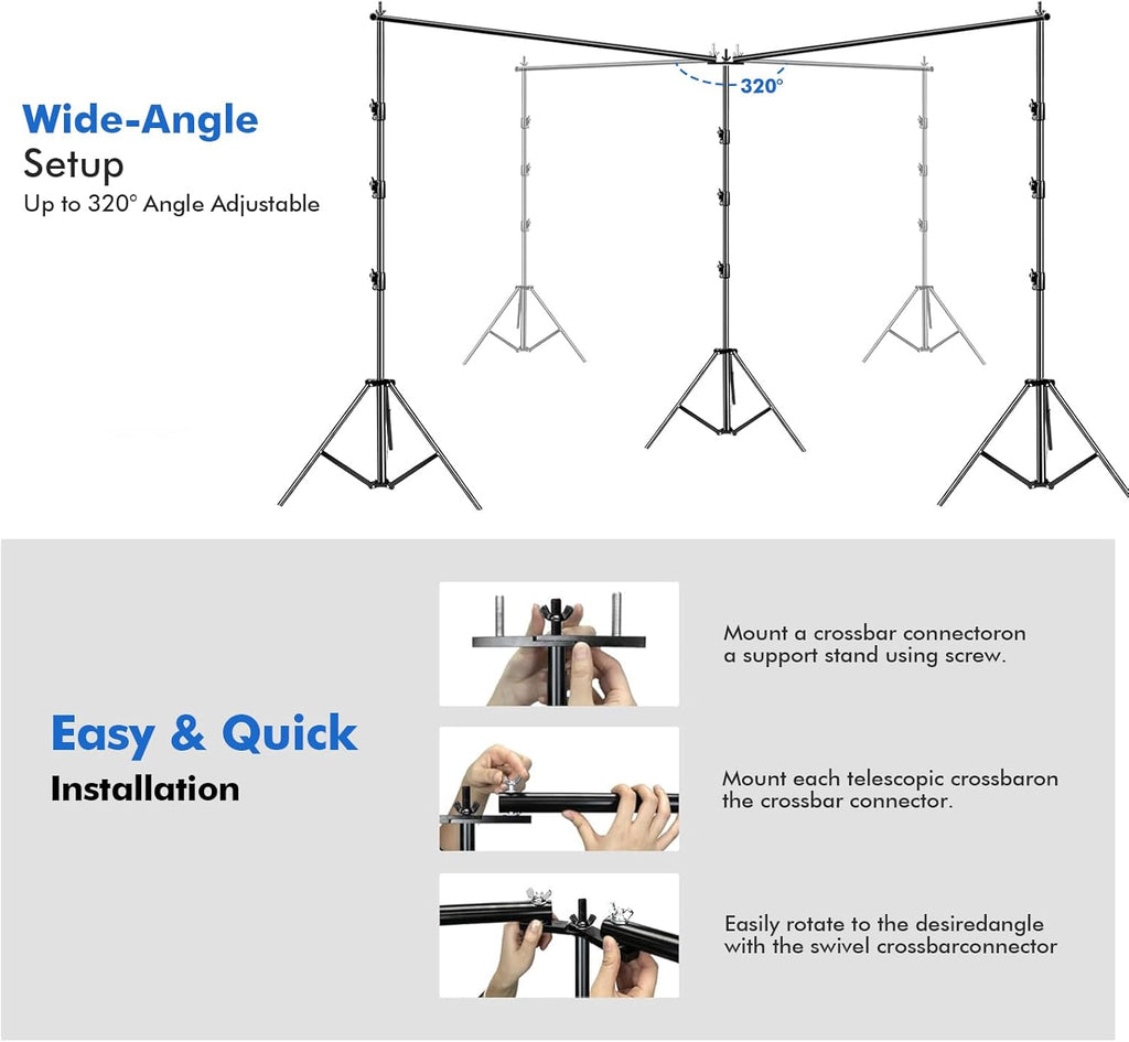 hyj-inc photo video studio 20ft (wide) x 10ft showing dimensions