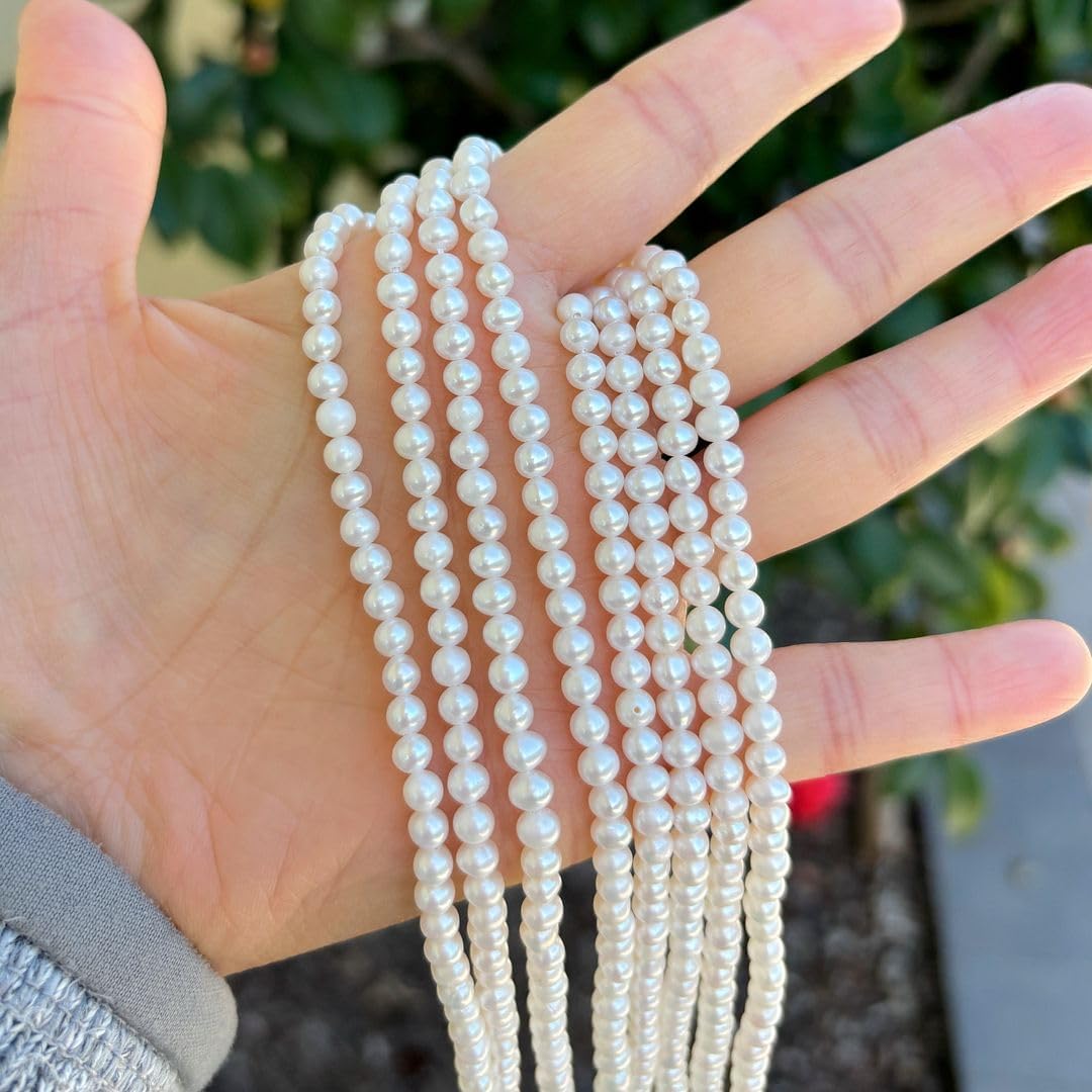 adabele 14 inch real natural aaaa+ high luster shown in use