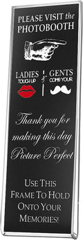 pbf PHOTO BOOTH FRAMES 2x6 Magnetic Picture Frames for Refrigerator | 2 x 6 Clear Magnetic Acrylic Frames for Photo Strips | Magnetic Photo Holders for Fridge, Locker, Sign Holder (100-Pack)