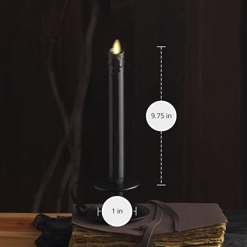 Luminara - Flameless Flickering Moving Flame Battery Operated Unscented Candl...