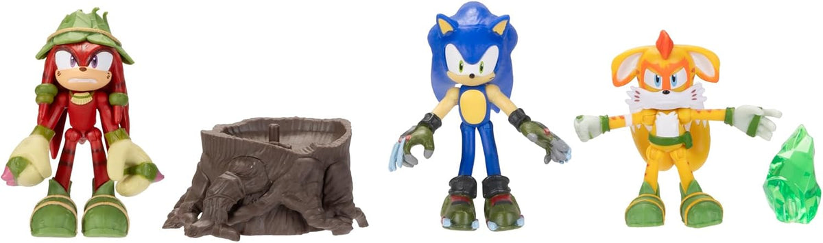 sonic prime 2.5-inch action figures bos cage maze shown in use