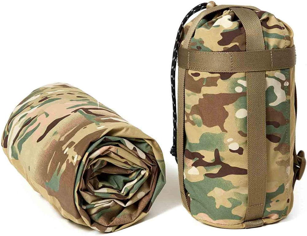 AKMAX Military Bivy Cover Sack Waterproof Sleeping Bag Shell Shelter Coyote