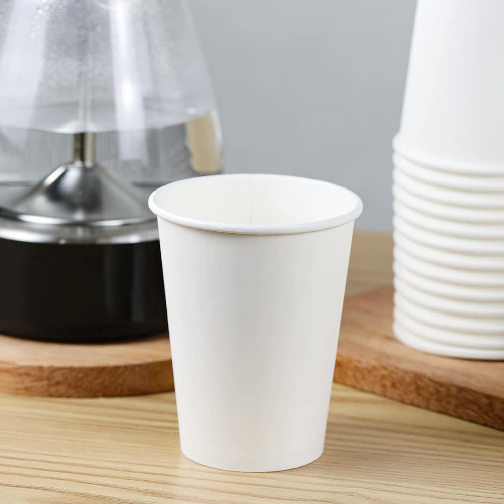 RACETOP Coffee Cups 12 oz, 1000 Pack Disposable Paper Cups