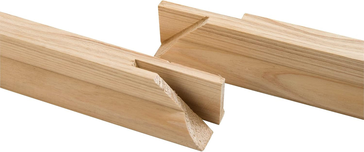 Creative Mark Gallery Pro Medium Duty 9" Stretcher Bars - 20 Pack Flush Frame and Rigid Support Bars for Stretching Canvas - Perfect for Artists, DIY, Restoration