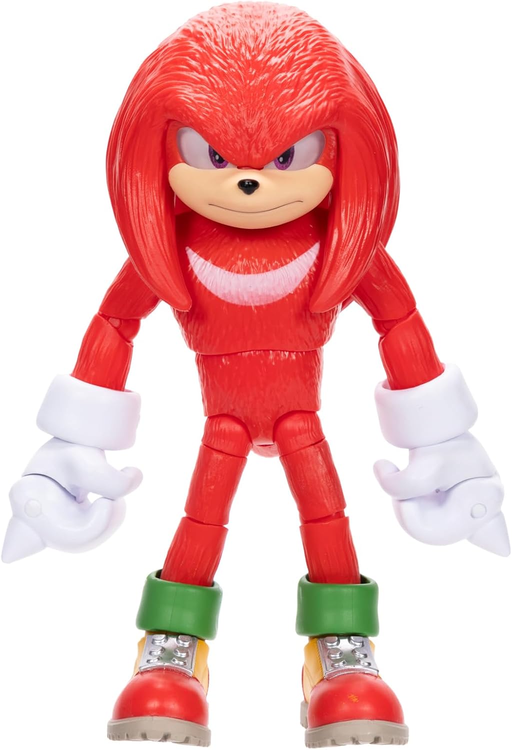 sonic 3 movie - 5" figures multi-pack showing dimensions