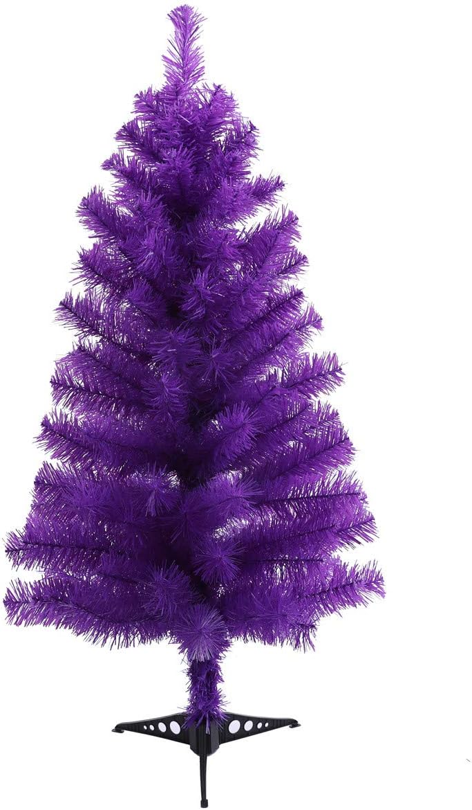 Artificial Christmas Tree, Halloween Tree PVC Leg Stand Base Foldable Xmas De...