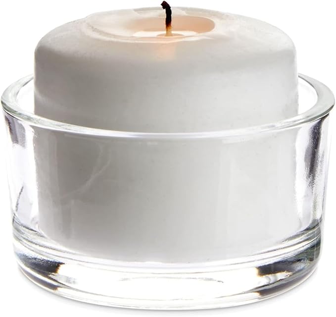 WGV Tea Light Votive Candle Holder 2x1.2 H, Clear Stubby Utility Cylinder Glass, Small Home Accent Decor, 96 Pieces
