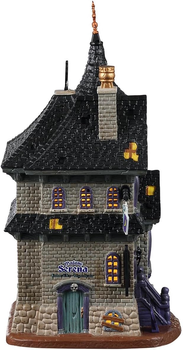 lemax the future looks dark lighted building, #25857, close-up detail